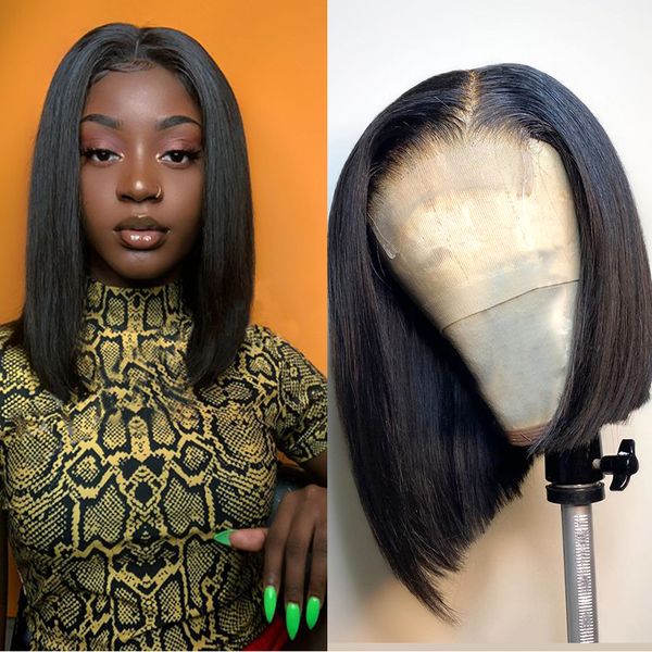 brazilian straight lace wig 4*4 short bob human hair wigs 150% lace closure wigs for women perruque straight human hair wigs, Black;brown
brazilian straight lace wig 4*4 short bob human hair wigs 150% lace closure wigs for women perruque straight human hair wigs, Black;brown