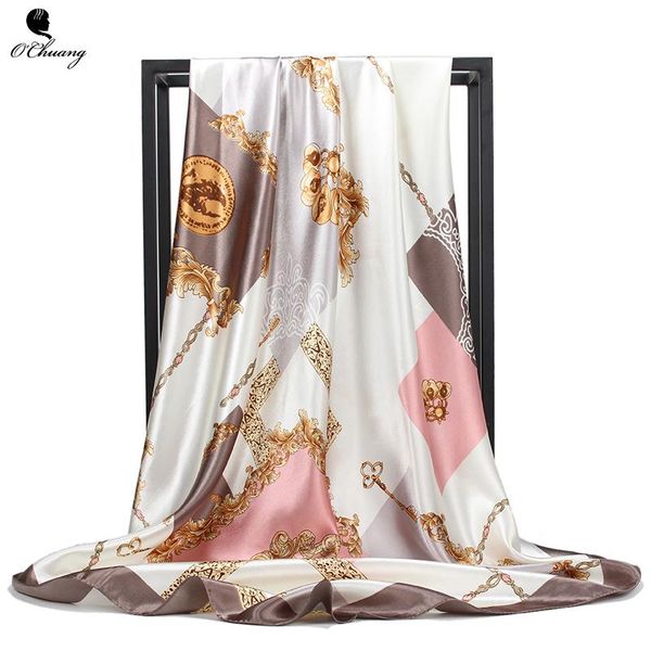 shawls silk scarf fashion foulard satin shawl scarfs big size 90*90cm square hair / head scarves women bandana, Blue;gray
shawls silk scarf fashion foulard satin shawl scarfs big size 90*90cm square hair / head scarves women bandana, Blue;gray
