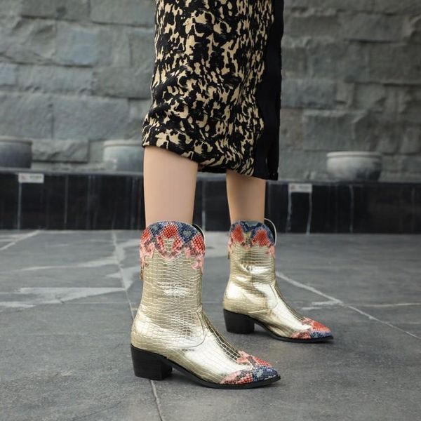 boots autumn and winter 2021 medium women western cowboy stitching retro foreign trade thick heel, Black
boots autumn and winter 2021 medium women western cowboy stitching retro foreign trade thick heel, Black