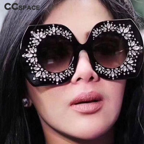 sunglasses 45223 crystal diamond women oversized gradient glasses brand designer eyewear shades uv protection, White;black
sunglasses 45223 crystal diamond women oversized gradient glasses brand designer eyewear shades uv protection, White;black