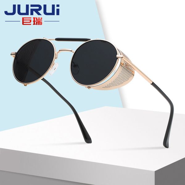 new steampunk glasses, personalized windproof sunglasses, color film reflective glasses, White;black
new steampunk glasses, personalized windproof sunglasses, color film reflective glasses, White;black