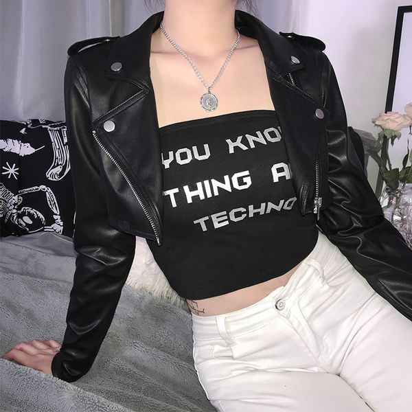 women's faux leather cropped jacket, long sleeve lapel zip up short moto biker coat, Black;brown
women's faux leather cropped jacket, long sleeve lapel zip up short moto biker coat, Black;brown