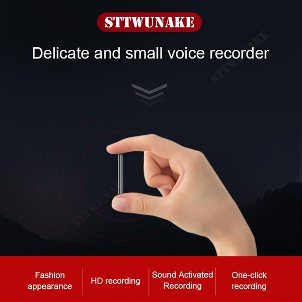 digital voice recorder sttwunake mini activated recording dictaphone micro audio sound flash drive secret record
digital voice recorder sttwunake mini activated recording dictaphone micro audio sound flash drive secret record