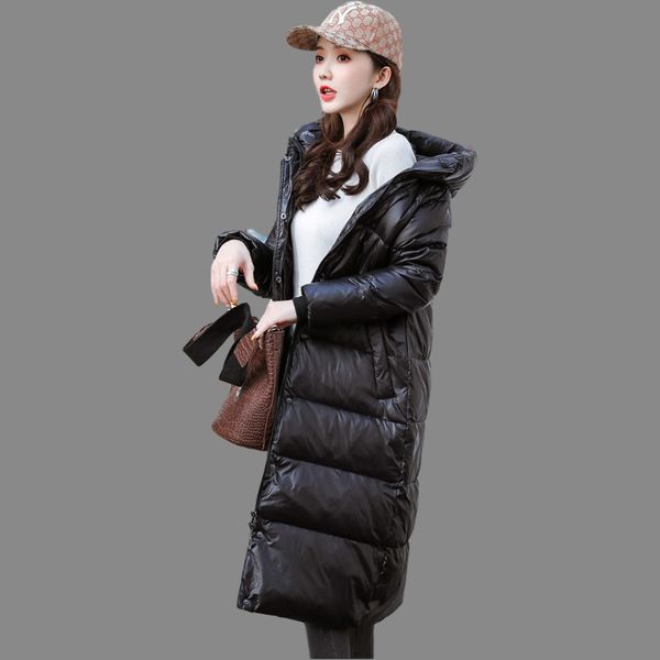 white duck down jackets thick women long winter coats female puffer jacket plus size outerwear clothes g6ly, Black
white duck down jackets thick women long winter coats female puffer jacket plus size outerwear clothes g6ly, Black