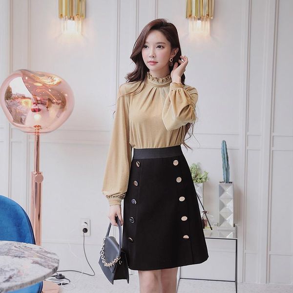 dabuwawa новый casual черный a-line высокой талией юбки для девочек женщины дамы офис осень-зима двойной breastd midi юбки d18dsk012, Black
dabuwawa новый casual черный a-line высокой талией юбки для девочек женщины дамы офис осень-зима двойной breastd midi юбки d18dsk012, Black