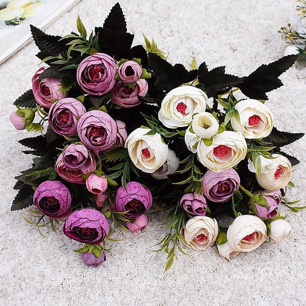decorative flowers & wreaths rose bundle european autumn style flores artificial silk decoration garden room decor
decorative flowers & wreaths rose bundle european autumn style flores artificial silk decoration garden room decor