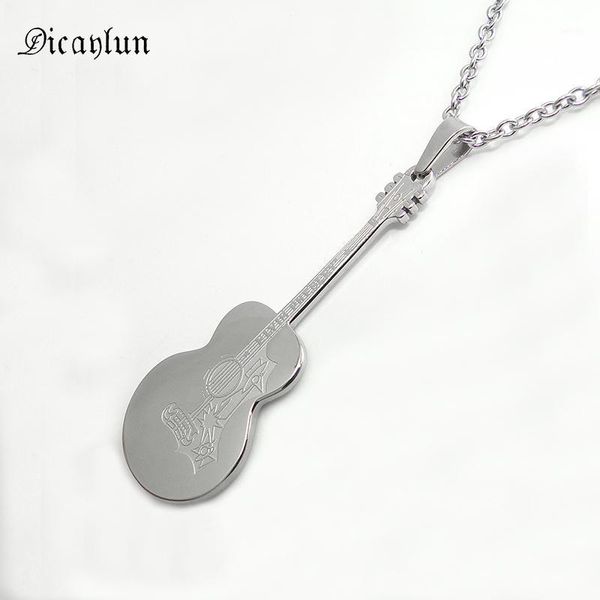 dicaylun guitar necklace letters elvis presley memorial the king stainless steel collar pendant chain jewelry accessories gifts1, Silver
dicaylun guitar necklace letters elvis presley memorial the king stainless steel collar pendant chain jewelry accessories gifts1, Silver