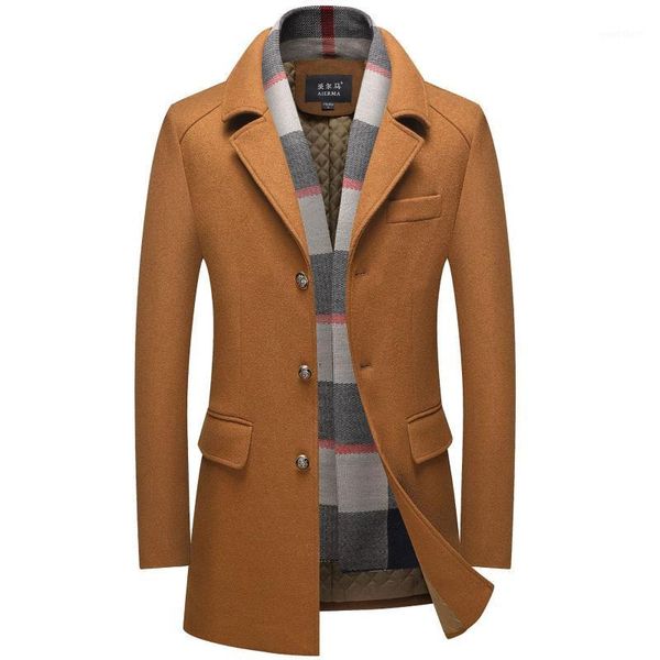 winter men jacket business latest middle-aged dad single-breasted woolen long coat men clothing jacket loose casual woolen coat1, Black
winter men jacket business latest middle-aged dad single-breasted woolen long coat men clothing jacket loose casual woolen coat1, Black