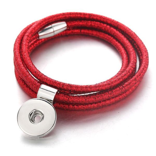 5 colors magnet buckle 18mm snap button bracelet & bangle multi-turn leather rope bracelet fit 18mm diy snap button jewe bbyndu, Golden;silver
5 colors magnet buckle 18mm snap button bracelet & bangle multi-turn leather rope bracelet fit 18mm diy snap button jewe bbyndu, Golden;silver