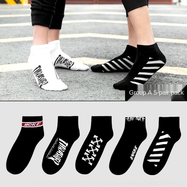 kztvc носков весной и пот тонких socksboat затекания полосы письма шаблоны случайного спорт короткий хлопок летом мужская хлопок лодка носко, Black 
kztvc носков весной и пот тонких socksboat затекания полосы письма шаблоны случайного спорт короткий хлопок летом мужская хлопок лодка носко, Black