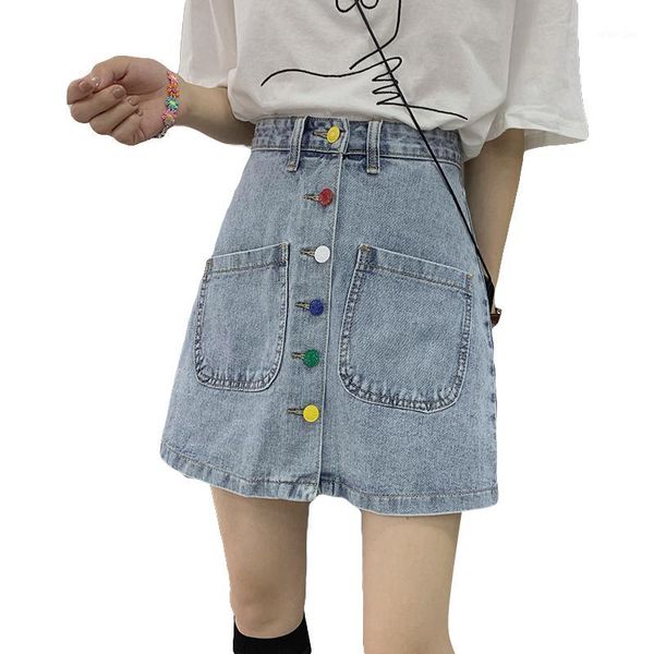 korean fashion retro jeans skirt women summer vintage high waist a line short skirt female harajuku button denim mini skirts1, Black
korean fashion retro jeans skirt women summer vintage high waist a line short skirt female harajuku button denim mini skirts1, Black