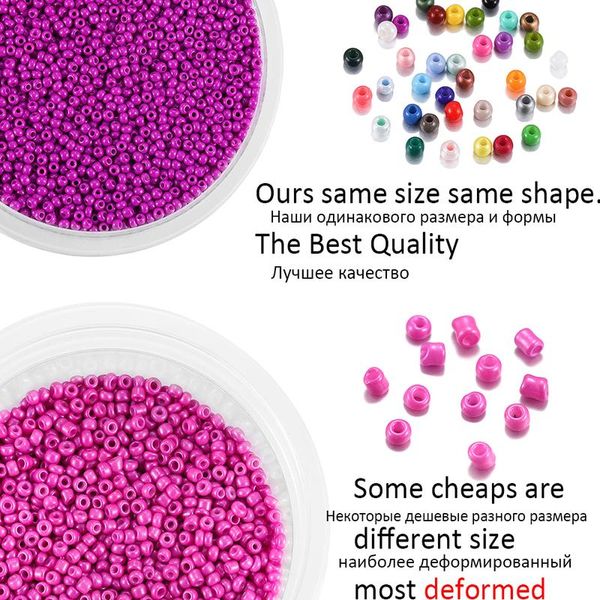 1800pcs/lot 2mm charm miyuki delica beads czech glass seed beads small round loose bead for diy jewelry making earrings bbyhra
1800pcs/lot 2mm charm miyuki delica beads czech glass seed beads small round loose bead for diy jewelry making earrings bbyhra
