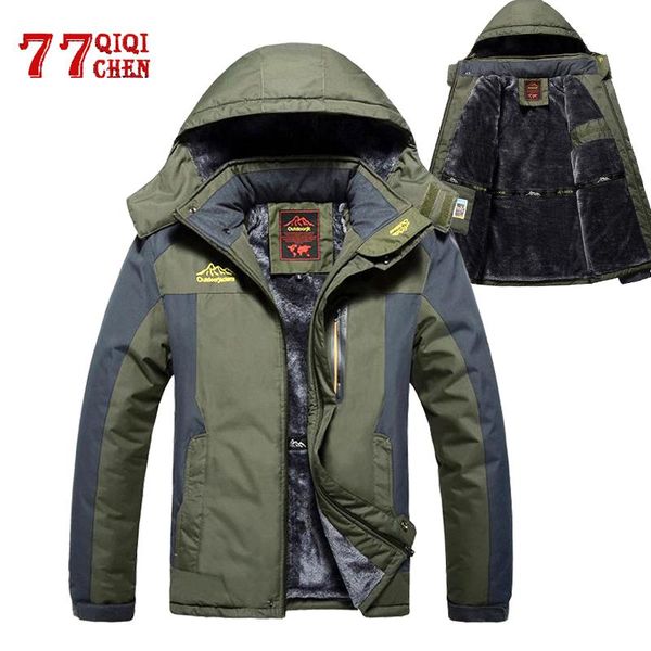 winter fleece jackets men plus size 9xl windproof waterproof outwear parka male windbreaker warm raincoat coat overcoat, Black;brown
winter fleece jackets men plus size 9xl windproof waterproof outwear parka male windbreaker warm raincoat coat overcoat, Black;brown