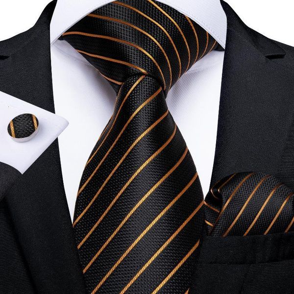 striped black gold design mens fashion dibangu silk wedding tie for men party business hanky cufflinks set dropshipping, Black;gray
striped black gold design mens fashion dibangu silk wedding tie for men party business hanky cufflinks set dropshipping, Black;gray