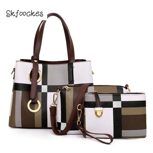 new 2020 women's bag, check pattern mother and daughter bag 3pcs, handbag & shoulder bag & crossbody for women
new 2020 women's bag, check pattern mother and daughter bag 3pcs, handbag & shoulder bag & crossbody for women