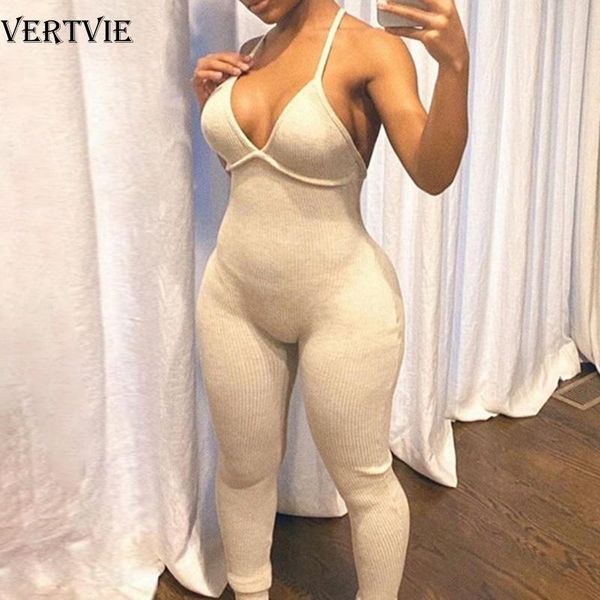 vertvie v-neck skinny jumpsuit women 2020 summer hollow out halter sleeveless streetwear outfit fitness backless yoga set, White;red
vertvie v-neck skinny jumpsuit women 2020 summer hollow out halter sleeveless streetwear outfit fitness backless yoga set, White;red