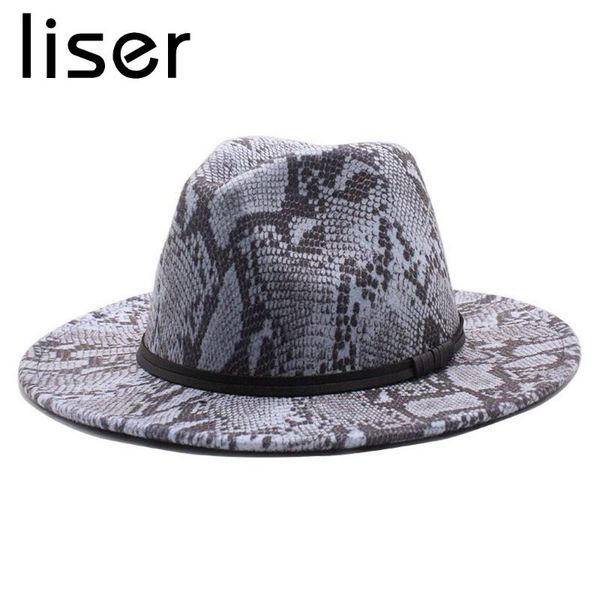 колпачки liser unisex fedora шляпы джаз стиль шерстяной материал змеиной pattern открытый уличная мода высокого качества, Blue;gray
колпачки liser unisex fedora шляпы джаз стиль шерстяной материал змеиной pattern открытый уличная мода высокого качества, Blue;gray