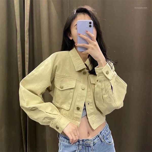 women's jackets women's style three-dimensional pocket casual short jacket lapel long-sleeved single-breasted cardigan jacket1, Black;brown
women's jackets women's style three-dimensional pocket casual short jacket lapel long-sleeved single-breasted cardigan jacket1, Black;brown
