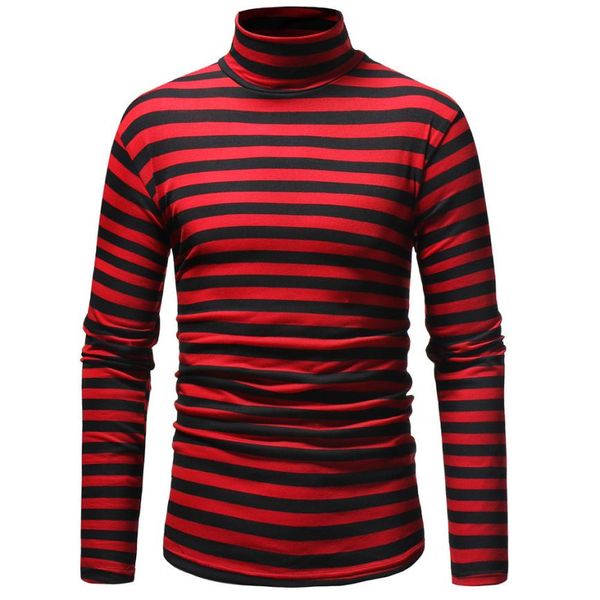 fashion- men's autumn winter striped turtleneck long sleeve t-shirt blouse t18 men's autumn and winter striped slim turtleneck top, White;black
fashion- men's autumn winter striped turtleneck long sleeve t-shirt blouse t18 men's autumn and winter striped slim turtleneck top, White;black