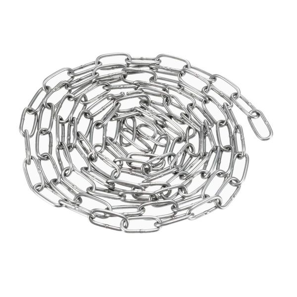 304 Stainless Steel Chain Pet Dog Chain Clothes Swing Traction Lifting Chain 2mm Thick 2m Length