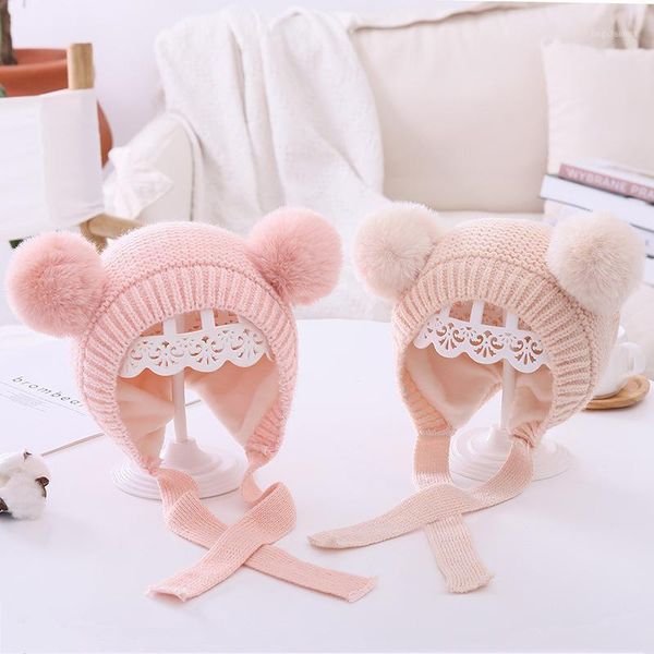 cute pompom baby hat soft warm knitted hat for baby girl boy autumn winter bonnet cap solid color ear protection kids beanie cap1, Slivery;white
cute pompom baby hat soft warm knitted hat for baby girl boy autumn winter bonnet cap solid color ear protection kids beanie cap1, Slivery;white