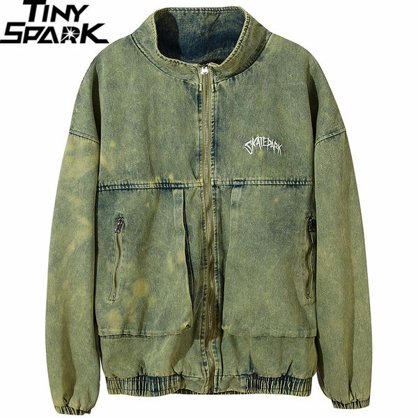 men retro vintage coat hip hop oversized denim jacket jeans streetwear autumn zipper windbreaker jacket thick, Black;brown
men retro vintage coat hip hop oversized denim jacket jeans streetwear autumn zipper windbreaker jacket thick, Black;brown
