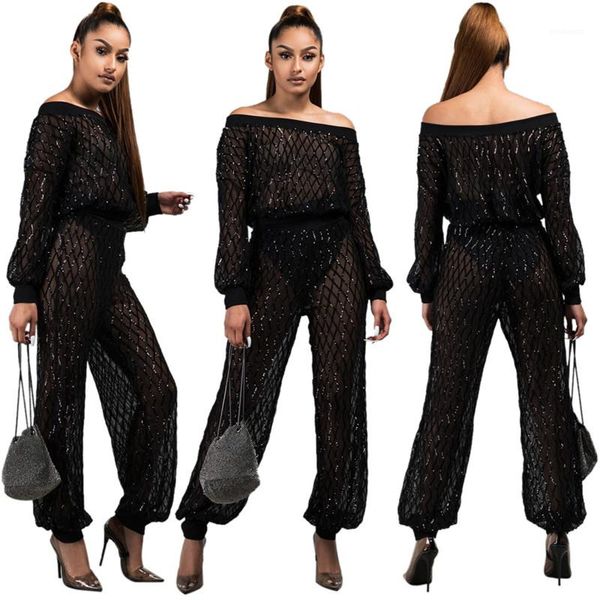 fashion plaid slash neck lantern sleeve long pants womens 2pcs sets casual females suits perspective womens designer 2pcs pants, White
fashion plaid slash neck lantern sleeve long pants womens 2pcs sets casual females suits perspective womens designer 2pcs pants, White