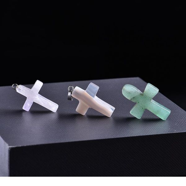 1pc natural rose quartz cross pendant fashion crystal necklace male girlfriend fashion charm jewelry popular sale style qylyuv, Black
1pc natural rose quartz cross pendant fashion crystal necklace male girlfriend fashion charm jewelry popular sale style qylyuv, Black