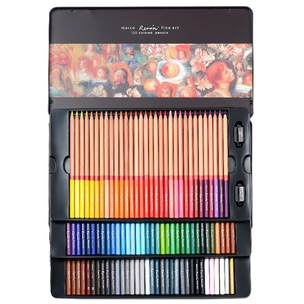 marco renoir fine 24/36/48/72/100 professional oily color pencils coloured drawing pencil set art supplies for school office y200428
marco renoir fine 24/36/48/72/100 professional oily color pencils coloured drawing pencil set art supplies for school office y200428