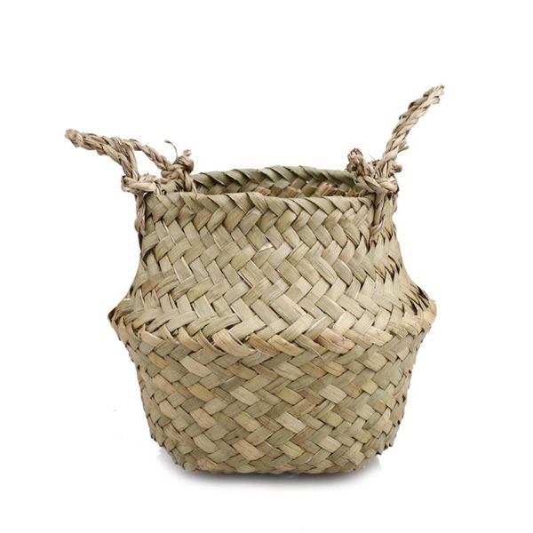 storage baskets straw basket seaweed woven cosmetic bag handmade folding seagrass household supplies
storage baskets straw basket seaweed woven cosmetic bag handmade folding seagrass household supplies