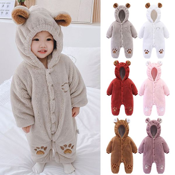 newborn baby romper winter costume baby boys clothes fleece warm girls clothing overall babies rompers jumpsuit q1111, White
newborn baby romper winter costume baby boys clothes fleece warm girls clothing overall babies rompers jumpsuit q1111, White