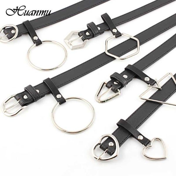 belts korean student belt with loop combination waistband womens wild ring jeans pu decorative round buckle, Black;brown
belts korean student belt with loop combination waistband womens wild ring jeans pu decorative round buckle, Black;brown