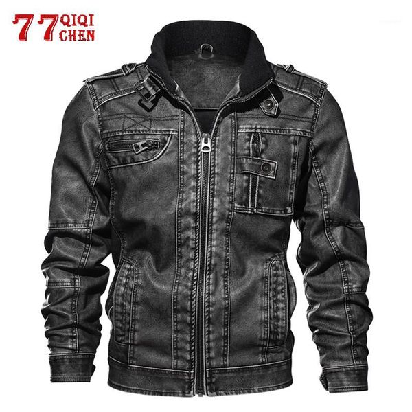 men's pu jacket leather coat autumn slim faux leather motorcycle jackets stand collar coats male drop shipping plus size 8xl1, Black
men's pu jacket leather coat autumn slim faux leather motorcycle jackets stand collar coats male drop shipping plus size 8xl1, Black