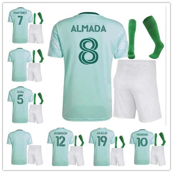 22 23 mls atlanta united fc soccer jerseys 2022 2023 away black maillots de foot martÃnez barco robinson damm football shirt men +kids, Black;yellow
22 23 mls atlanta united fc soccer jerseys 2022 2023 away black maillots de foot martÃnez barco robinson damm football shirt men +kids, Black;yellow
