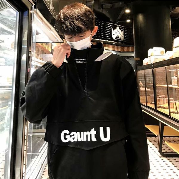 fashion brand men's sweater hoodie autumn new korean fashion youth men's casual long sleeve hoodie hoodiesweater hoodiebottoming s, Black
fashion brand men's sweater hoodie autumn new korean fashion youth men's casual long sleeve hoodie hoodiesweater hoodiebottoming s, Black