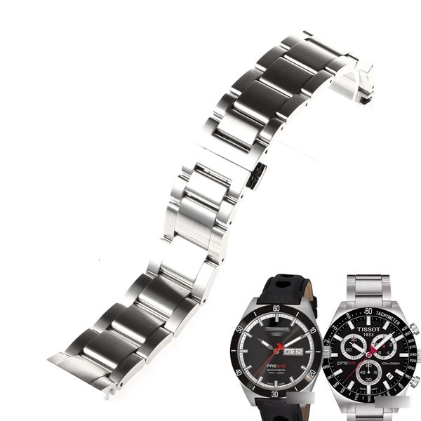 wholesale and retail wristband, tissot t04430a / t044614a male 20mm 222mm stainless steel solid band, Black;brown 
wholesale and retail wristband, tissot t04430a / t044614a male 20mm 222mm stainless steel solid band, Black;brown
