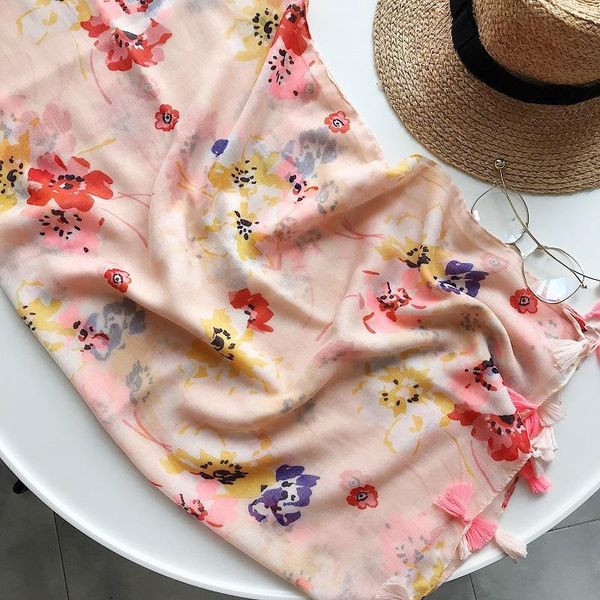 summer new silk scarf beige flower cotton linen scarf sun proof shawl scarf two use women's beach towel luxury head sqcigm new_dhbest, Blue;gray
summer new silk scarf beige flower cotton linen scarf sun proof shawl scarf two use women's beach towel luxury head sqcigm new_dhbest, Blue;gray