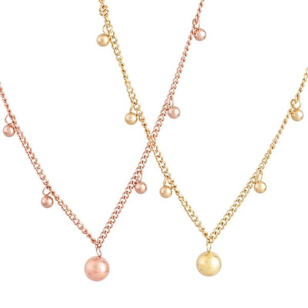 fashion new necklace titanium steel round bead pendant female wild clavicle chain jewelry sale, Silver
fashion new necklace titanium steel round bead pendant female wild clavicle chain jewelry sale, Silver