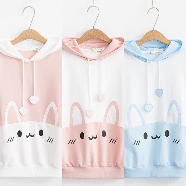 55ypk осень новый sweaterhoodie sweaterand зима топ милый студент кролика с капюшоном свитер терри потерять балахон женщин топ 41307 lhy2n, Black
55ypk осень новый sweaterhoodie sweaterand зима топ милый студент кролика с капюшоном свитер терри потерять балахон женщин топ 41307 lhy2n, Black