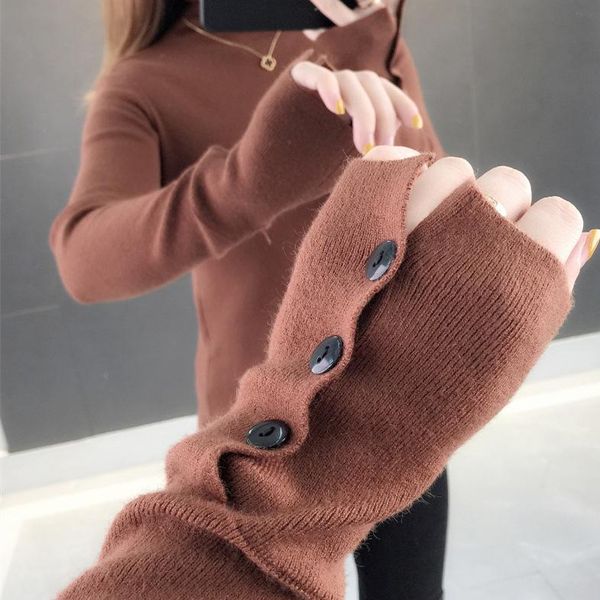 women's sweaters harajuku autumn winter korean japan retro pink francais turtleneck knitted pullover loose twist sweater bandage, White;black
women's sweaters harajuku autumn winter korean japan retro pink francais turtleneck knitted pullover loose twist sweater bandage, White;black