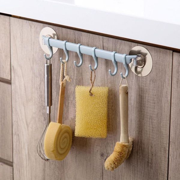 1set punching hook 6 hooks towel rack suction cup bathroom kitchen wall door holder sucker hanger pvc adhesive save space1
1set punching hook 6 hooks towel rack suction cup bathroom kitchen wall door holder sucker hanger pvc adhesive save space1