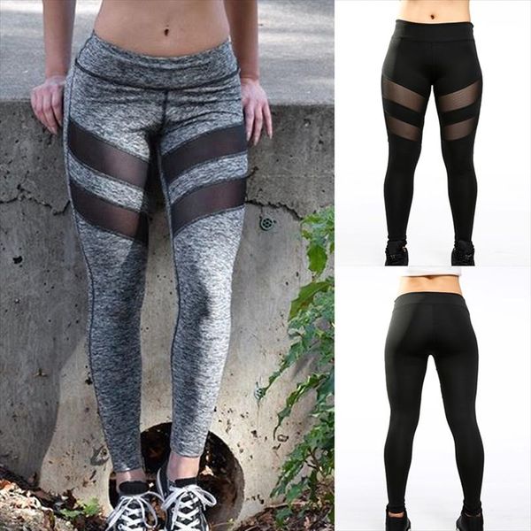 2020 женщины высокой талией сетки заплатки брюки фитнес legging идущие gym брюки see through тощий simple casual full length, Black
2020 женщины высокой талией сетки заплатки брюки фитнес legging идущие gym брюки see through тощий simple casual full length, Black