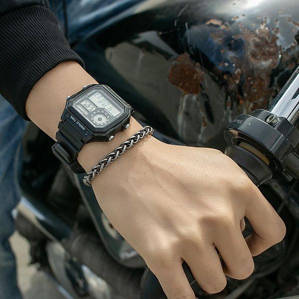 bracelet men stainless steel man bracelet for men silver chain on hand gifts for accessories charm mens bracelets hip hop1, Black
bracelet men stainless steel man bracelet for men silver chain on hand gifts for accessories charm mens bracelets hip hop1, Black