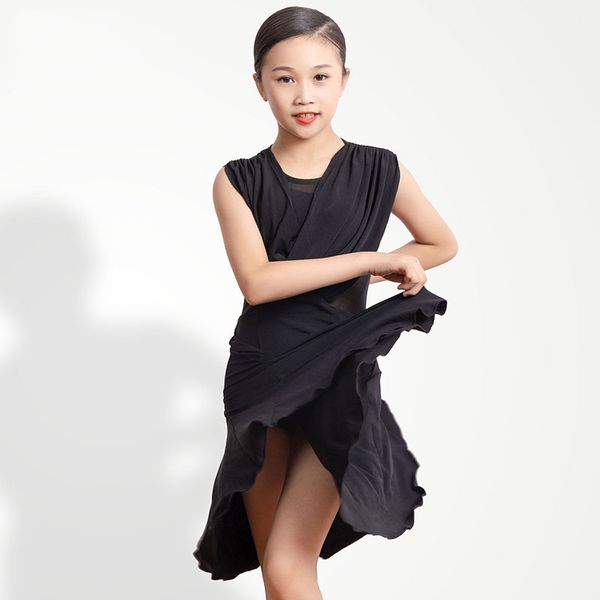 mesh latin dance dress for kids competition clothes salsa dresses stage costume ballroom practice wear tango dance wear jl1605, Black;red
mesh latin dance dress for kids competition clothes salsa dresses stage costume ballroom practice wear tango dance wear jl1605, Black;red