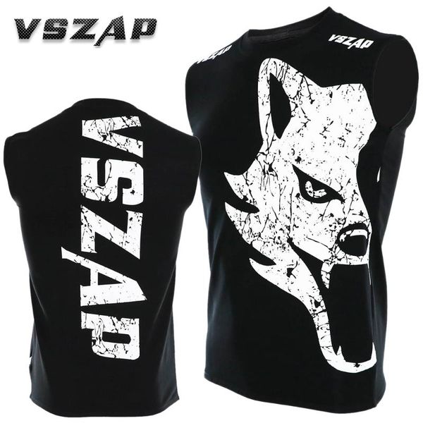 vszap wolf giant fitness sleeveless t-shirt vest mixed martial arts thai boxing combat combat sanda running man, Gray;blue
vszap wolf giant fitness sleeveless t-shirt vest mixed martial arts thai boxing combat combat sanda running man, Gray;blue