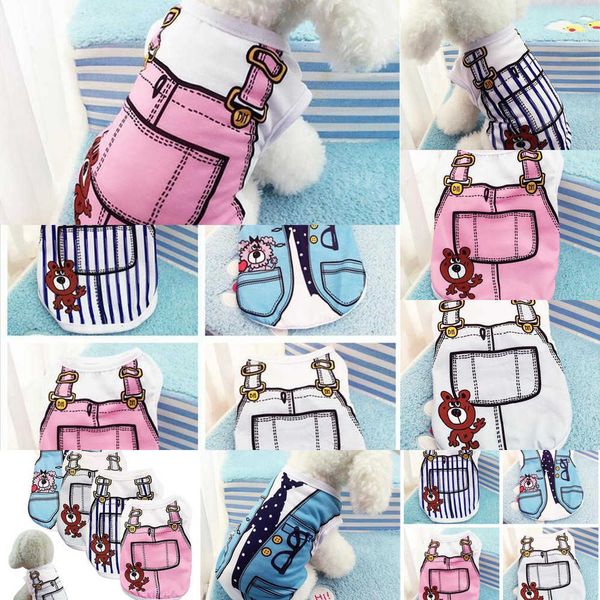 cartoon vest dog cat spring shirt summer comfortable t-shirt pet clothes puppy costume outfits cute clothing ship
cartoon vest dog cat spring shirt summer comfortable t-shirt pet clothes puppy costume outfits cute clothing ship