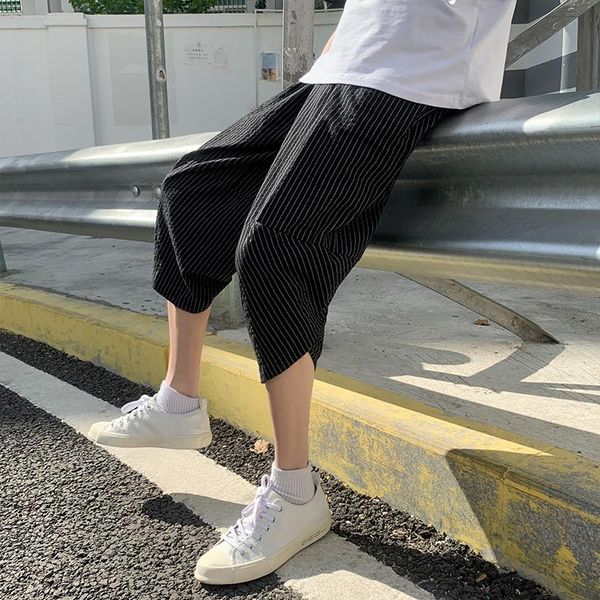 men's pants men casual chinese style loose cotton linen trousers 2021 summer japanese elastic waist harem streetwear, Black
men's pants men casual chinese style loose cotton linen trousers 2021 summer japanese elastic waist harem streetwear, Black