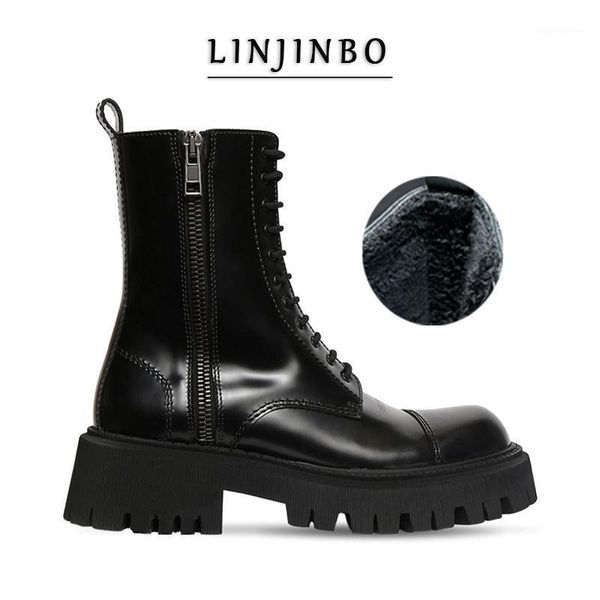 boots 2021 platform chunky ankle women side zipper lace-up short brand design street style winter plush mujer1, Black
boots 2021 platform chunky ankle women side zipper lace-up short brand design street style winter plush mujer1, Black