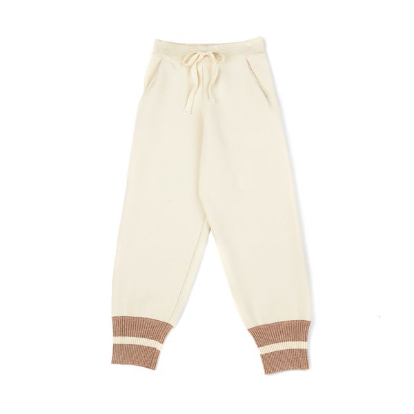 2021 new knitted women elastic waist drawstring trousers harem glitter autumn winter sport women's sweater pants 99ji, Black;white
2021 new knitted women elastic waist drawstring trousers harem glitter autumn winter sport women's sweater pants 99ji, Black;white