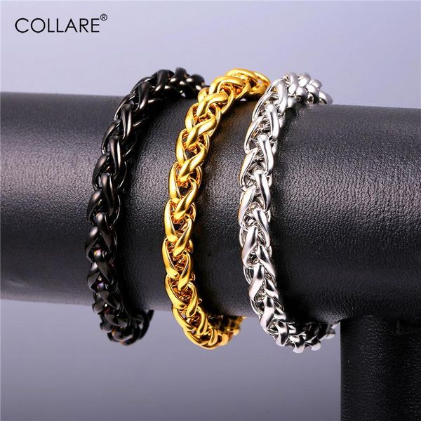collare twisted link bracelet stainless steel men jewelry gold/black color wholesale hip-hop men bracelet h215
collare twisted link bracelet stainless steel men jewelry gold/black color wholesale hip-hop men bracelet h215